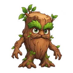 Big Bramble, a grumpy tree stump