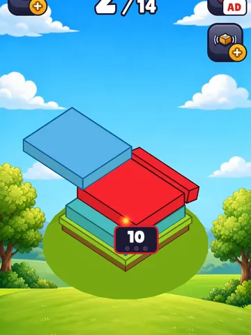 A bomb block with its fuse counting down