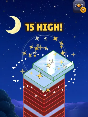 A tower in the animated Lava skin at night
